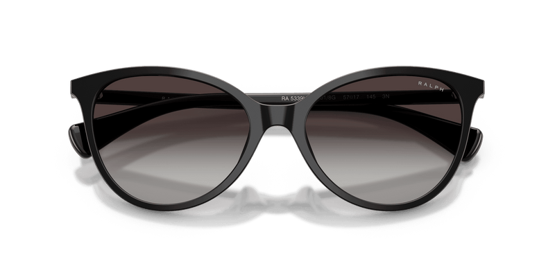 Ralph RA5339U in Shiny Black / Gradient Grey (50018G) - Side View