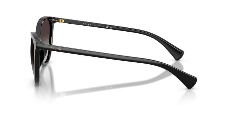 Ralph RA5339U in Shiny Black / Gradient Grey (50018G) - Temple Detail