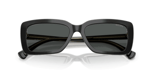 Shiny Black On Transparent / Grey (629787)