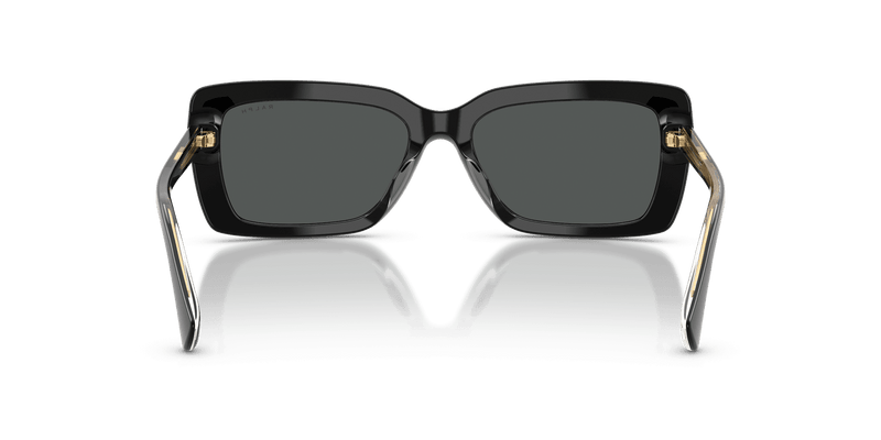 Ralph RA5342U in Shiny Black On Transparent / Grey (629787) - Alternate View