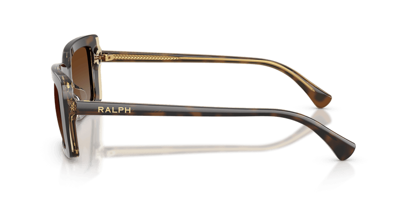 Ralph RA5342U in Tortoise / Brown Gradient Polarized (6294T5) - Alternate View
