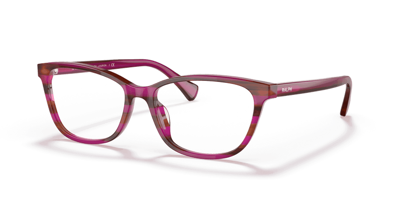 Ralph RA7133U in Striped Brown Purple (5984) - Front View
