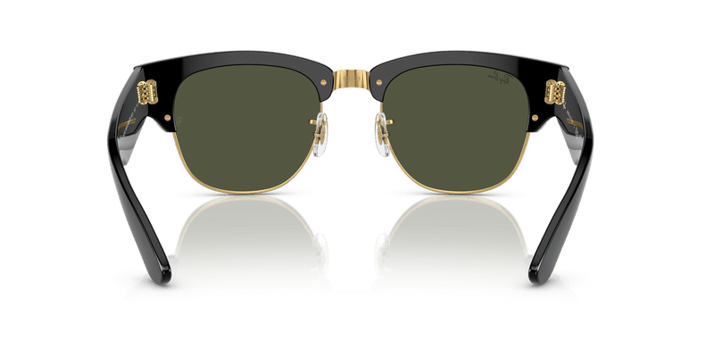 Ray-Ban MEGA CLUBMASTER RB0316S in Black On Gold / G-15 Green - Alternate View