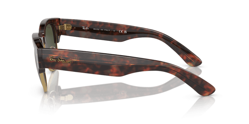 Ray-Ban MEGA CLUBMASTER RB0316S in Tortoise On Gold / G-15 Green - Alternate View