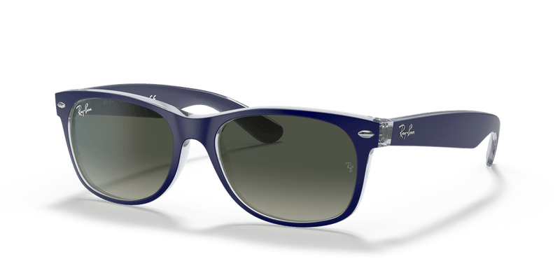 Ray-Ban NEW WAYFARER RB2132 in Blue / Grey - Alternate View