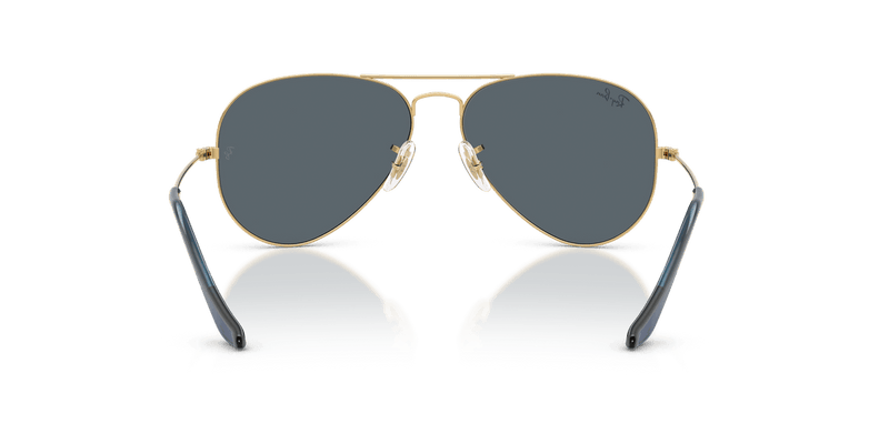 Ray-Ban AVIATOR LARGE METAL RB3025 in Arista Gold / Blue - Alternate View