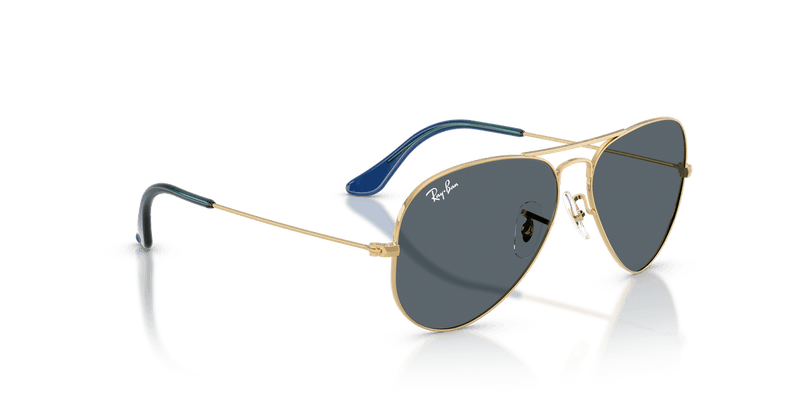 Ray-Ban AVIATOR LARGE METAL RB3025 in Arista Gold / Blue - Alternate View
