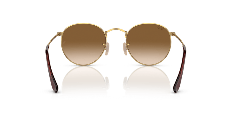 Ray-Ban ROUND METAL RB3447 in Gold / Brown (001/51) - Alternate View