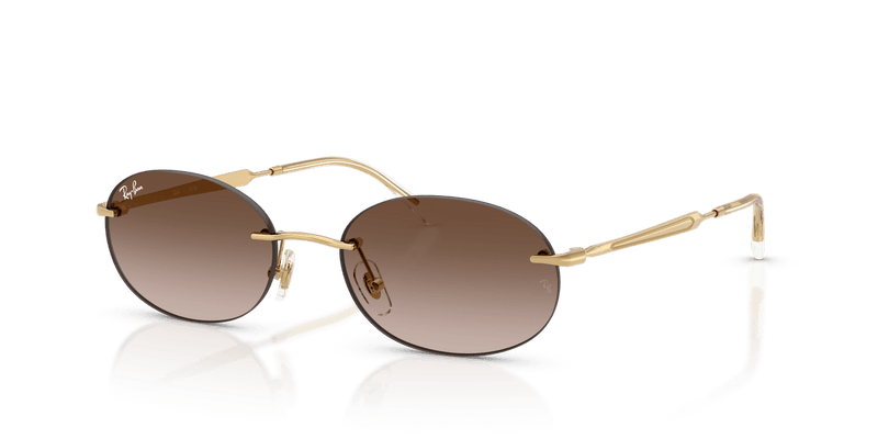 Ray-Ban RB3767 in Arista Gold / Gradient Brown - Alternate View