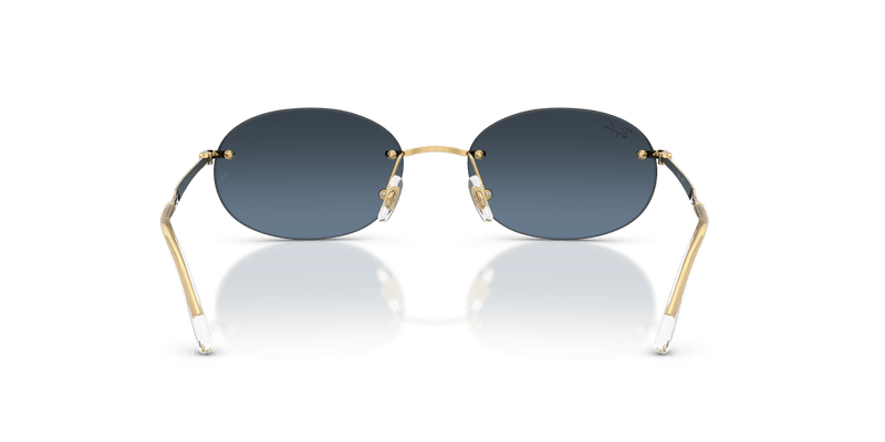 Ray-Ban RB3767 in Arista Gold / Blue Gradient Dark Grey - Alternate View