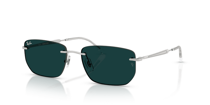 Ray-Ban RB3768 in Silver / Emerald - Alternate View