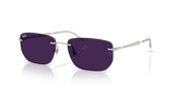 Silver / Amethyst