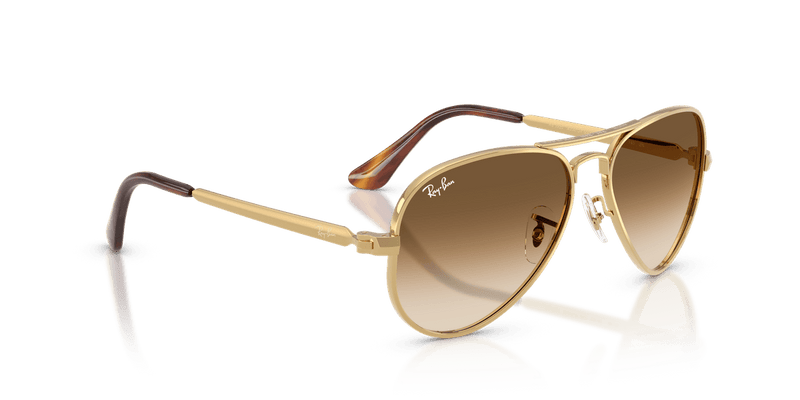 Ray-Ban AVIATOR MAX RB3925 in Arista Gold / Clear Gradient Brown - Alternate View