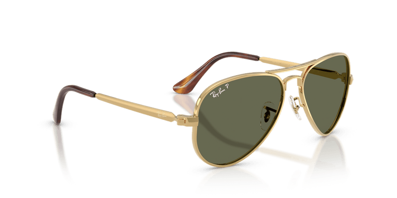 Ray-Ban AVIATOR MAX RB3925 in Arista Gold / Green Polarized - Alternate View