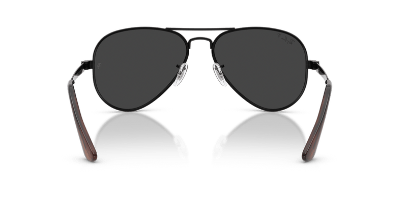 Ray-Ban AVIATOR MAX RB3925 in Black / Black Polarized - Alternate View