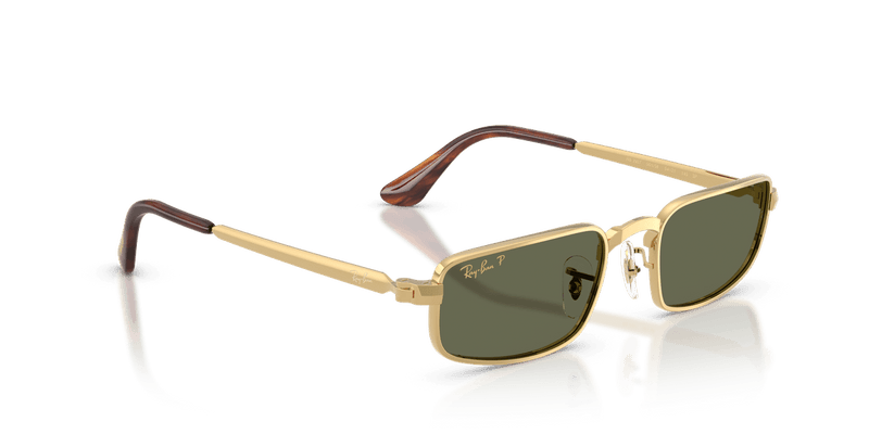 Ray-Ban RB3927 in Arista Gold / Green Polarized - Alternate View