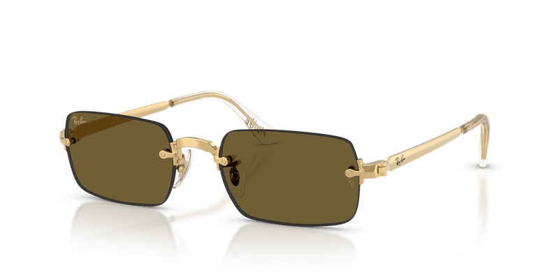 Ray-Ban RB3928 in Arista Gold / Dark Brown - Alternate View