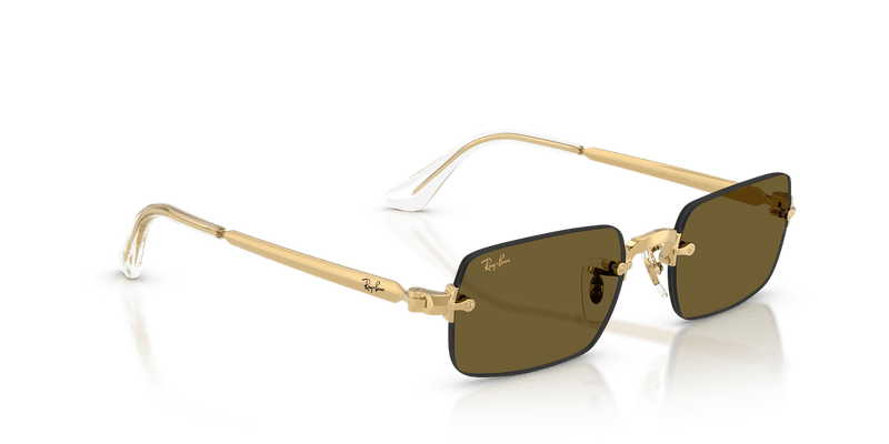 Ray-Ban RB3928 in Arista Gold / Dark Brown - Alternate View