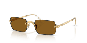 Arista Gold / Dark Brown Polarized