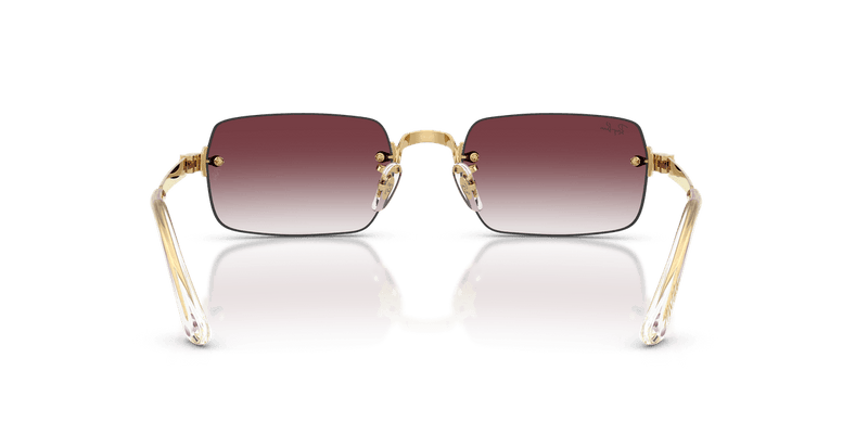 Ray-Ban RB3928 in Arista Gold / Clear Gradient Dark Violet - Alternate View
