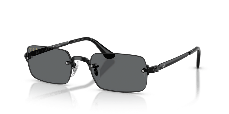 Ray-Ban RB3928 in Black / Dark Grey Polarized - Alternate View