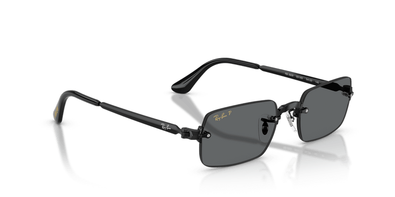 Ray-Ban RB3928 in Black / Dark Grey Polarized - Alternate View