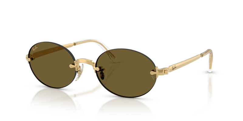 Ray-Ban RB3929 in Arista Gold / Dark Brown - Alternate View
