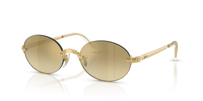 Ray-Ban RB3929 in Arista Gold / Brown Mirror Gold Gradient - Front View