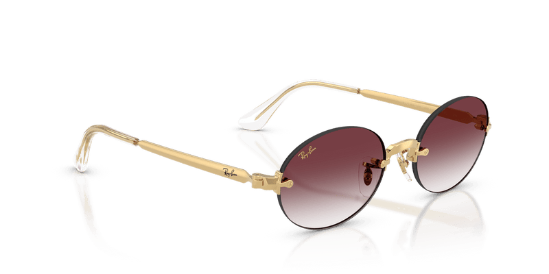 Ray-Ban RB3929 in Arista Gold / Clear Gradient Dark Violet - Alternate View