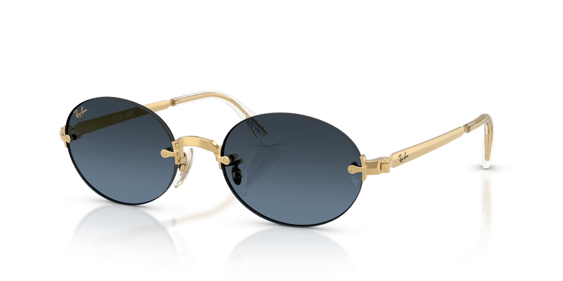 Ray-Ban RB3929 in Arista Gold / Blue Gradient Dark Grey - Alternate View