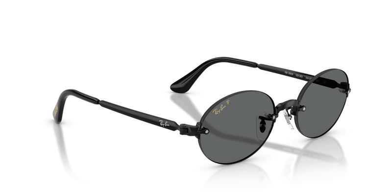 Ray-Ban RB3929 in Black / Dark Grey Polarized - Alternate View