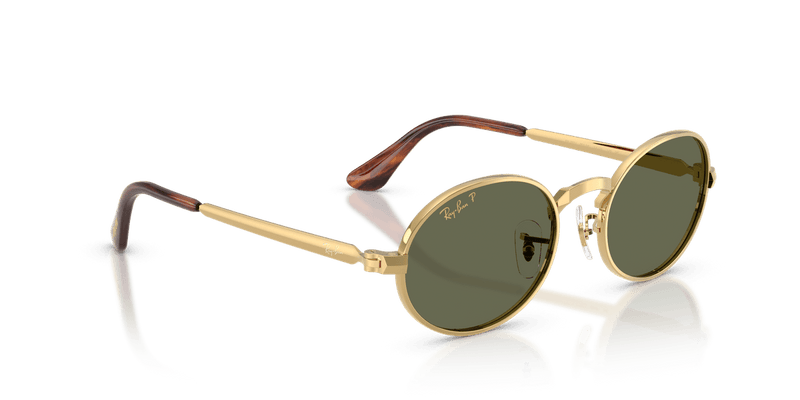 Ray-Ban RB3931 in Arista Gold / Polarized Green - Alternate View