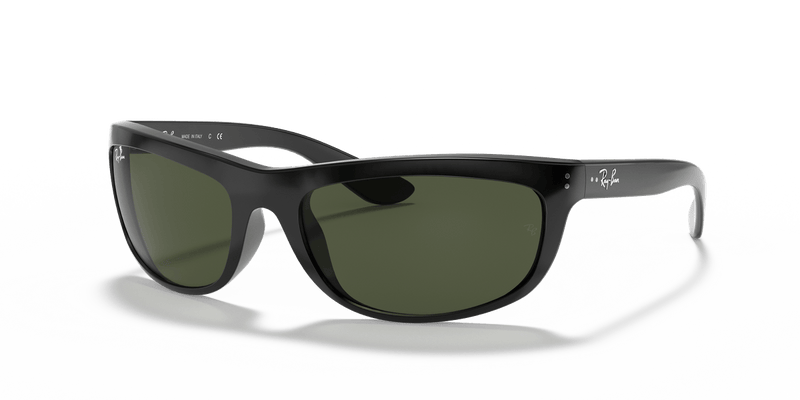 Ray-Ban BALORAMA RB4089 in Black / G-15 Green - Front View