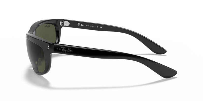 Ray-Ban BALORAMA RB4089 in Black / G-15 Green - Side View