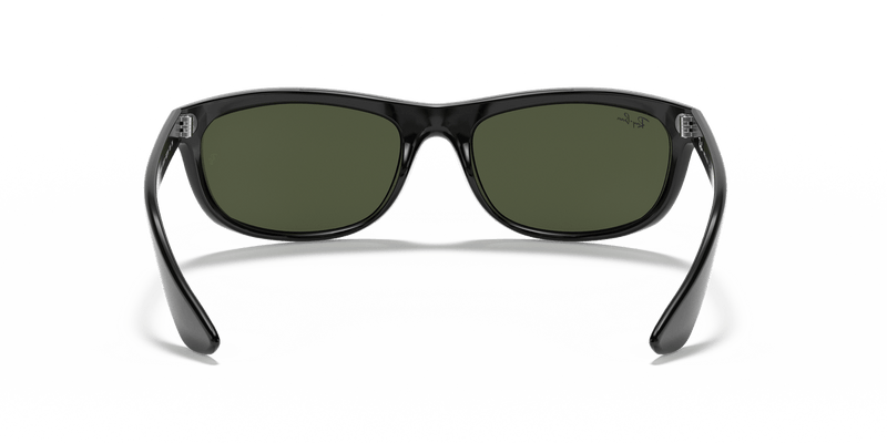 Ray-Ban BALORAMA RB4089 in Black / G-15 Green - Back View