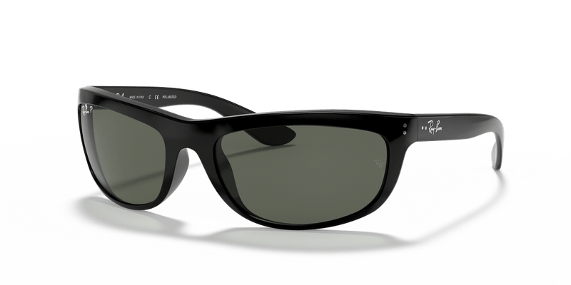 Ray-Ban BALORAMA RB4089 in Black / G-15 Green Polarized - Alternate View