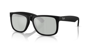Rubber Black / Green Mirror Silver Polarized
