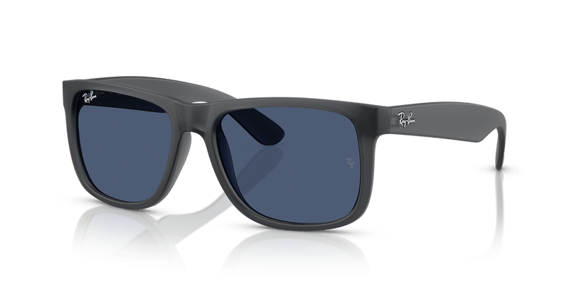 Ray-Ban JUSTIN RB4165 in Opal Grey / Dark Blue - Alternate View