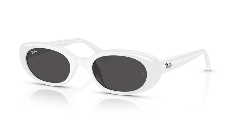 Ray-Ban RB4441D in White / Dark Grey - Alternate View