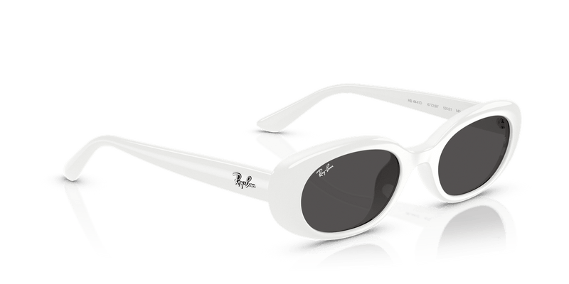 Ray-Ban RB4441D in White / Dark Grey - Alternate View