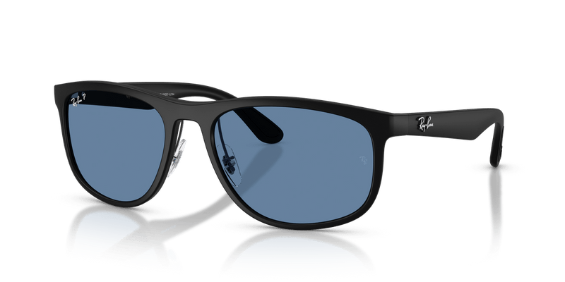 Ray-Ban RB4468 in Sand Black / Blue Polarized Ultra Lenses - Alternate View