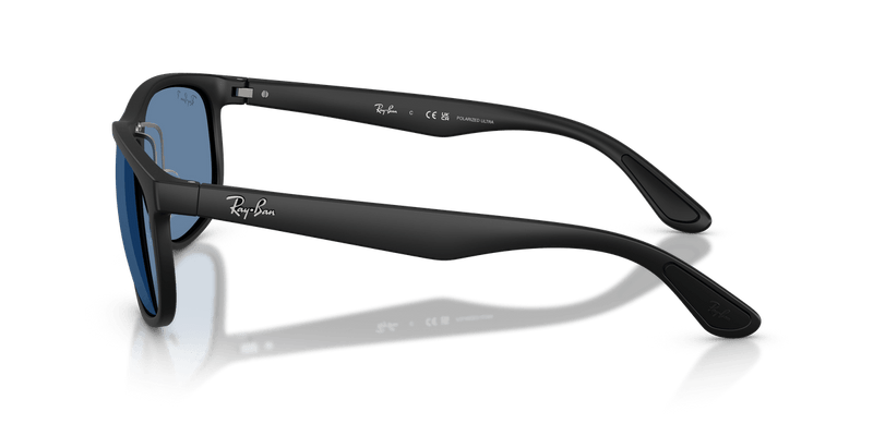 Ray-Ban RB4468 in Sand Black / Blue Polarized Ultra Lenses - Alternate View