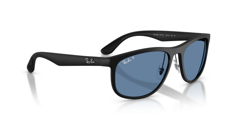 Ray-Ban RB4468 in Sand Black / Blue Polarized Ultra Lenses - Alternate View