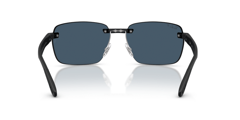 Ray-Ban RB4470CH in Sand Black / Polarized Ultra Lenses Blue - Alternate View