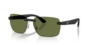 Sand Black / Polarized Ultra Lenses Green