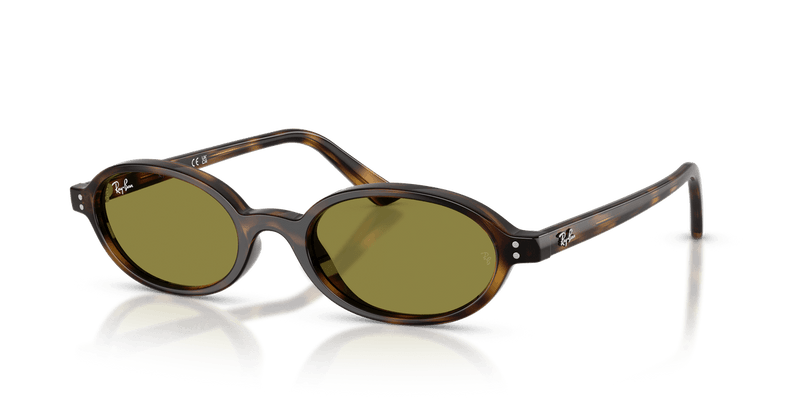 Ray-Ban RB4472 in Havana / Green - Front View