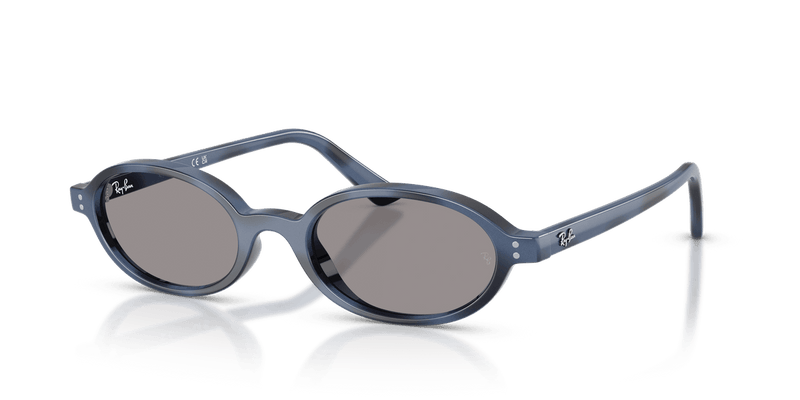 Ray-Ban RB4472 in Blue Havana / Grey - Alternate View