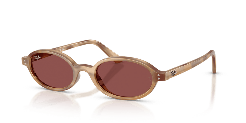 Ray-Ban RB4472 in Cream Havana / Dark Violet - Alternate View