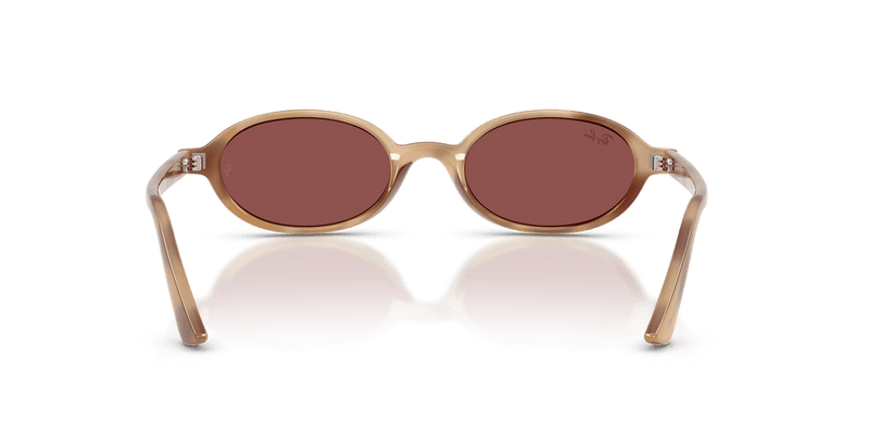 Ray-Ban RB4472 in Cream Havana / Dark Violet - Alternate View