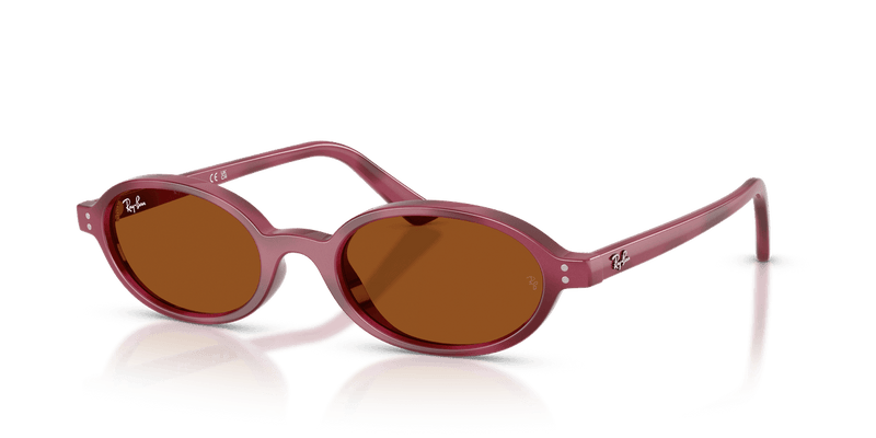 Ray-Ban RB4472 in Violet Havana / Dark Brown - Alternate View